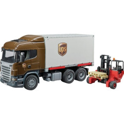 Camion miniature UPS avec chariot élévateur BRUDER U03581