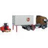 Camion miniature UPS avec chariot élévateur BRUDER U03581