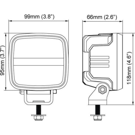 Projecteur NORDIC-LIGHTS 988203B