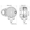 Phare double gauche NORDIC-LIGHTS 960122