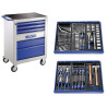 Servante d'atelier avec kit 123 outils EXPERT E220310