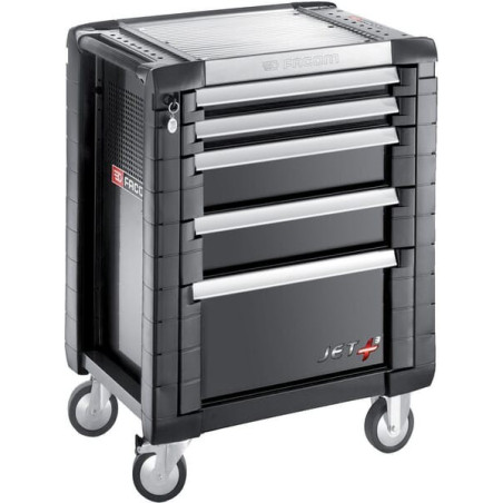 Servante JETM3 5 tiroirs noir FACOM JET5GM3PF