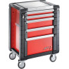 Servante JETM3 5 tiroirs rouge FACOM JET5M3PF