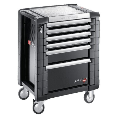 Servante JETM3 6 tiroirs noir FACOM JET6GM3PF