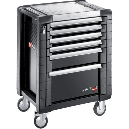 Servante JETM3 6 tiroirs noir FACOM JET6GM3PF