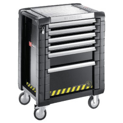 Servante JETM3 6 tiroirs noir FACOM JET6GM3SPF
