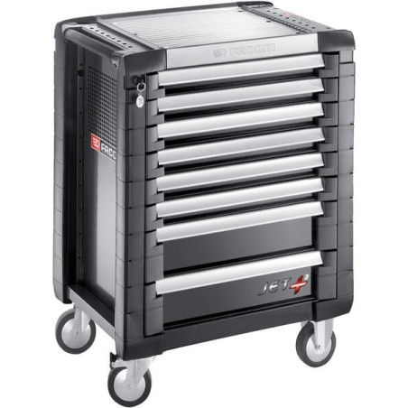 Servante JETM3 8 tiroirs noir FACOM JET8GM3PF