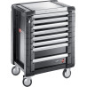 Servante JETM3 8 tiroirs noir FACOM JET8GM3PF