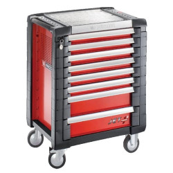 Servante JETM3 8 tiroirs rouge FACOM JET8M3PF