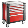 Servante JETM4 6 tiroirs rouge FACOM JET6M4PF