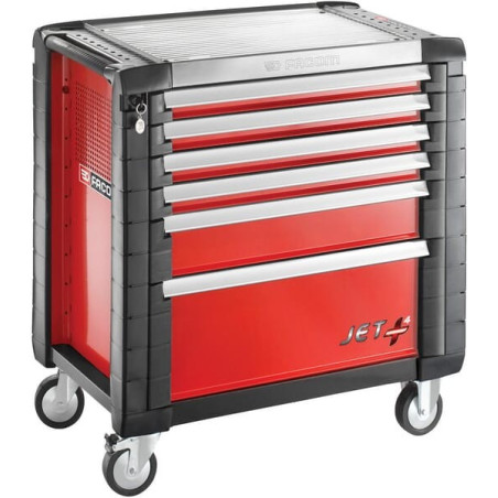 Servante JETM4 6 tiroirs rouge FACOM JET6M4PF