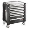 Servante JETM4 8 tiroirs noir FACOM JET8GM4PF