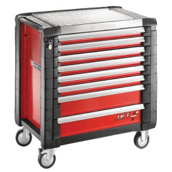 Servante JETM4 8 tiroirs rouge FACOM JET8M4PF