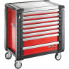 Servante JETM4 8 tiroirs rouge FACOM JET8M4PF