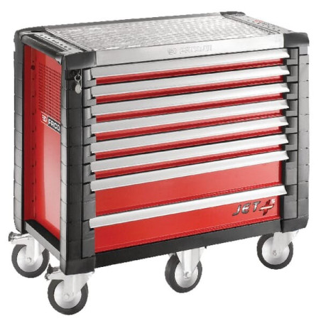Servante JETM5 8 tiroirs rouge FACOM JET8M5PF