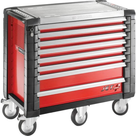 Servante JETM5 8 tiroirs rouge FACOM JET8M5PF