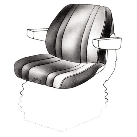 Housse de siège en tissu UNIVERSEL 58565A