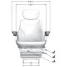 Siège à suspension pneumatique SEARS AS3045A
