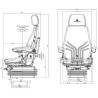 Siège Actimo taille XL GRAMMER G1294557