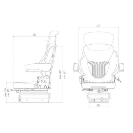 Siège GRAMMER G1081364
