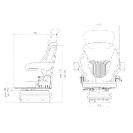 Siège GRAMMER G1081368