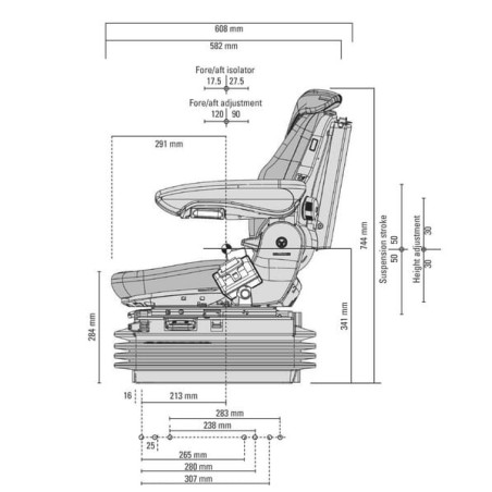 Siège GRAMMER G1292201