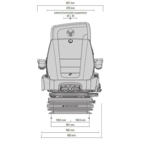 Siège GRAMMER G1388488