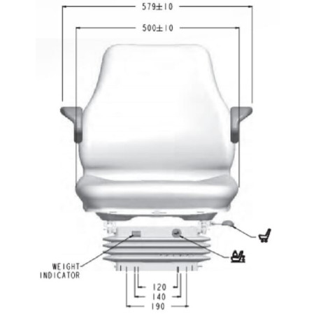 Siège SEARS MS1437