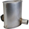 Pot d'échappement MASSEY FERGUSON 3808586M1