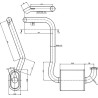 Pot d'échappement UNIVERSEL TC25016410N