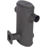 Pot d'échappement UNIVERSEL 3C75412110N