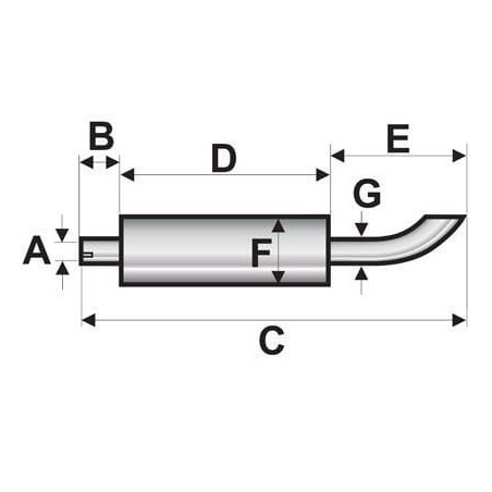 Pot d'échappement VAPORMATIC VPE8043
