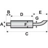 Pot d'échappement VAPORMATIC VPE8036