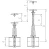 Soupape coulissante 110mm VDL 1300110L