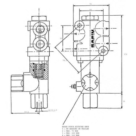 Soupape SAFIM BV201128MN16