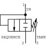 Soupape de séquence DANFOSS CP2408B0ED