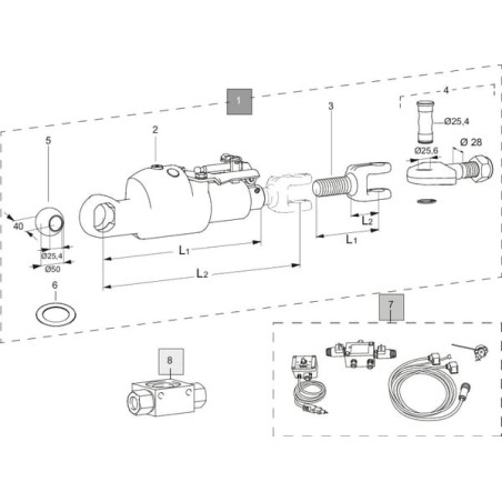 Stabilisateur WALTERSCHEID 1207714