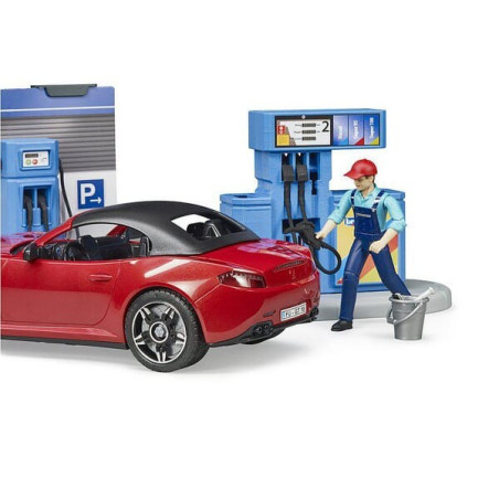 Station-service et lavage de voitures miniature BRUDER U62111