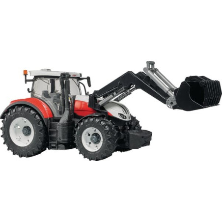 Tracteur miniature Steyr 6300 Terrus avec chargeur frontal BRUDER U03181