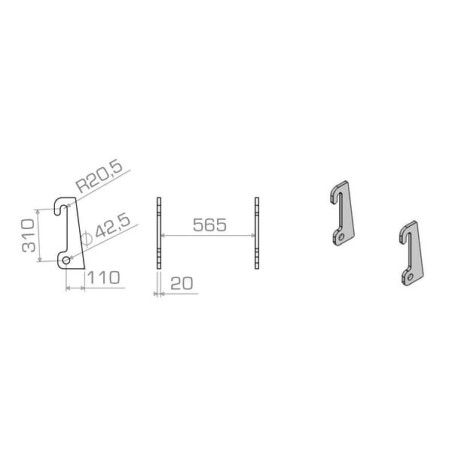 Suspension de rechange GIANT 6160100000