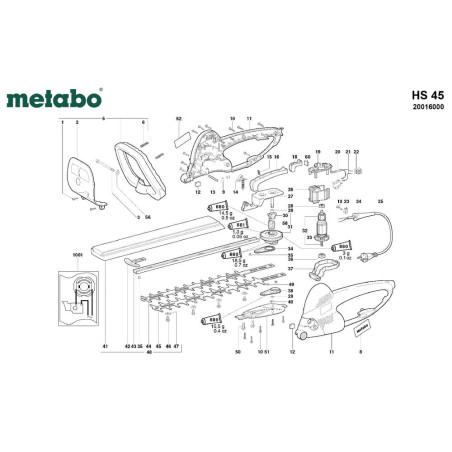 Taille-haie METABO 620016000MET