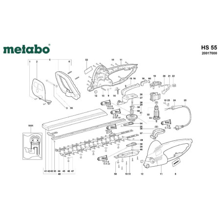 Taille-haie METABO 620017000MET