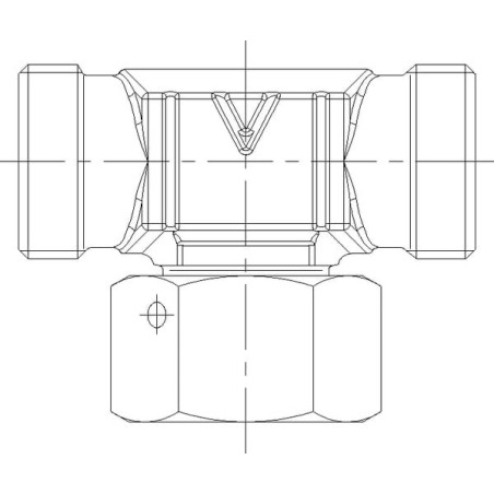 Té orientable VOSS ETSD6S