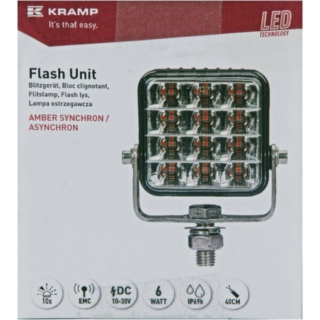 Témoin d’avertissement LED 10-30V orange UNIVERSEL LA20066