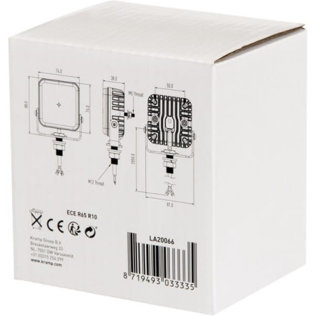 Témoin d’avertissement LED 10-30V orange UNIVERSEL LA20066