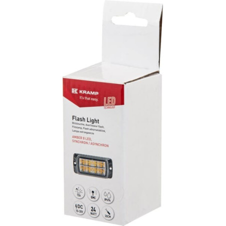 Témoin d’avertissement LED orange UNIVERSEL LA20064
