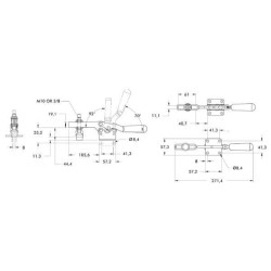 Tendeur horizontal DESTACO DE235U