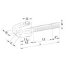 Tête de chape WALTERSCHEID 1203631