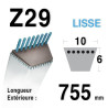 Courroie 10mm x 775mm - Z29