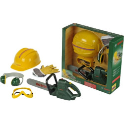 Tronçon Bosch casque et gants pour enfants KLEIN KL8525